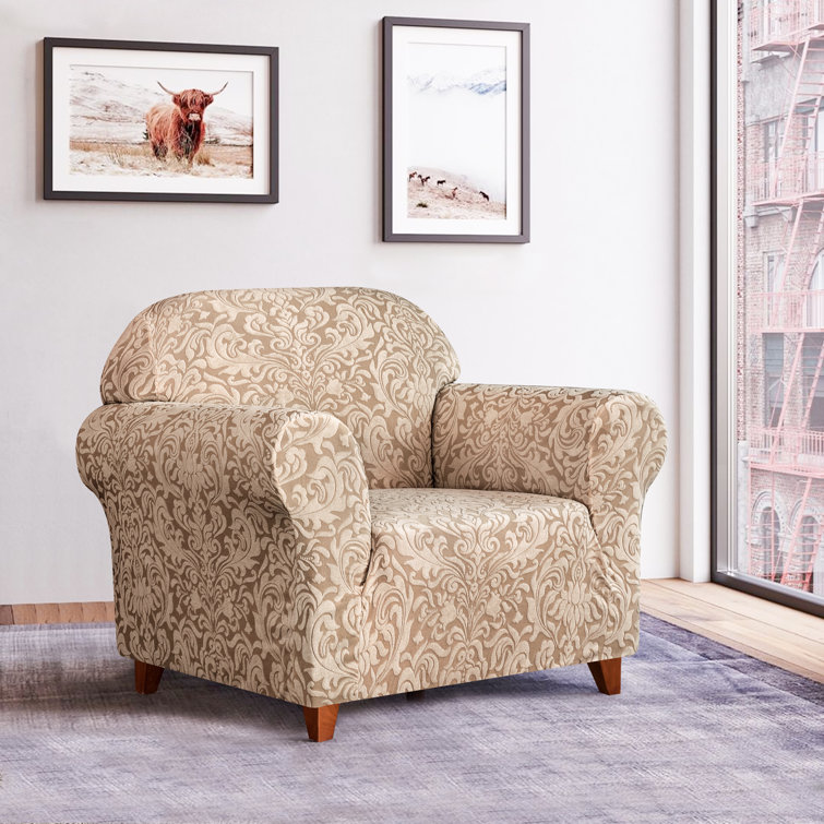 Box Cushion Armchair Slipcover